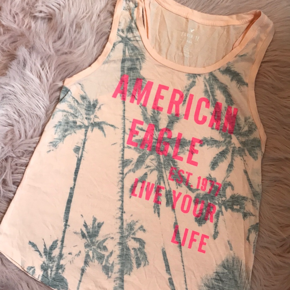 American Eagle graphic tank